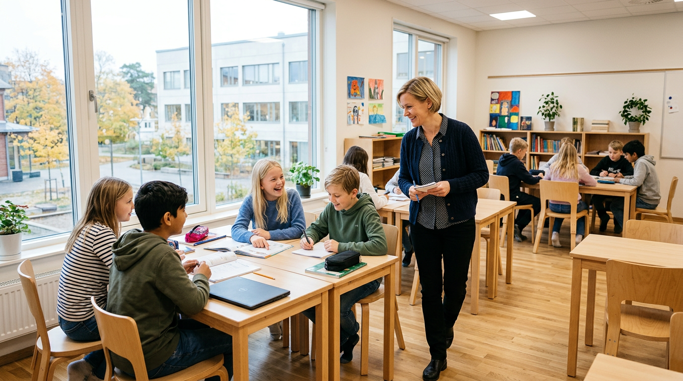 Moderne Schule in Finnland